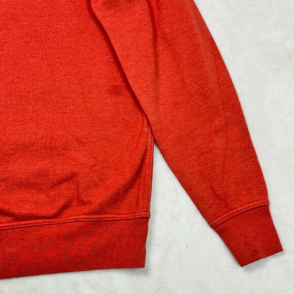 The North Face Hoodie Great Smoky Mtn 66 Long Sleeve Red Pullover Men's Size S - Picture 15 of 16